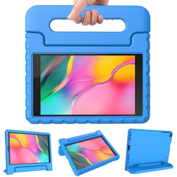 Coque kidsproof avec poignée Galaxy Tab A 10.1 (2016) - Bleu