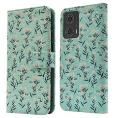 imoshion Étui de téléphone portefeuille Design Motorola Moto G24 Power - Blue Flowers