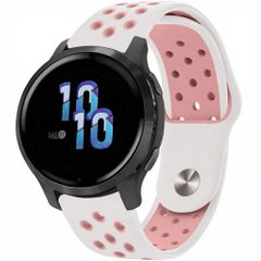 imoshion Bracelet sport en silicone  - Connexion universelle 22 mm - White & Pink