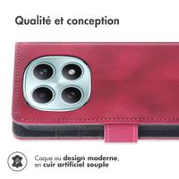 imoshion Etui de télephone portefeuille avec cordon Xiaomi Redmi Note 15 (4G) - Rouge