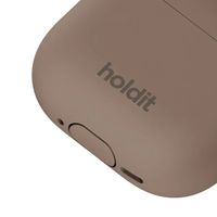 Holdit Coque Solid Silicone Apple AirPods 4 - Mocha Brown