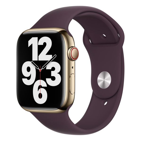 Apple 5 pack Bracelet Sport pour Apple Watch | 38/40/41/42 mm - Taille S/M - Starlight / Winter Blue / Product(RED) / Light Pink / Elderberry