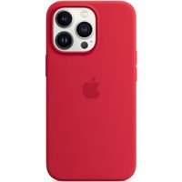 Apple Coque en silicone MagSafe Apple iPhone 13 Pro Max - Rouge