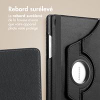 imoshion Coque tablette rotatif à 360° Samsung Galaxy Tab A7 - Noir