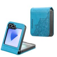imoshion Mandala Bookcase Samsung Galaxy Z Flip 6 - Turquoise