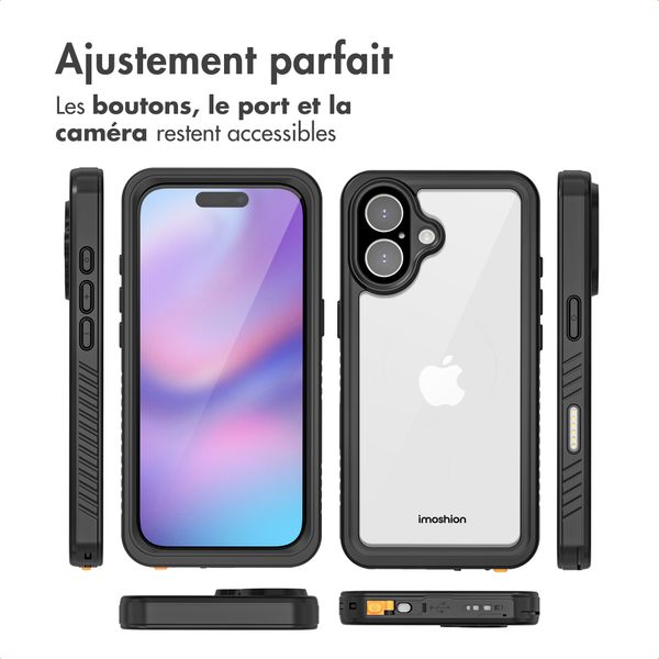 imoshion Étui étanche 360 Apple iPhone 17 - Noir