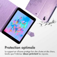 imoshion Coque tablette Apple iPad 9 (2021) 10.2 pouces / iPad 8 (2020) 10.2 pouces / iPad 7 (2019) 10.2 pouces - Lila / Lilac