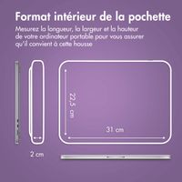 imoshion Pochette ordinateur avec compartiment 13 pouces - Lavender Lilac