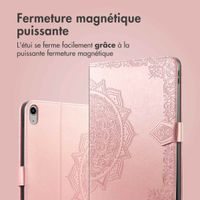 imoshion Coque tablette Apple iPad 11 (2025) 11 pouces A16 / iPad 10 (2022) 10.9 pouces - Rose Gold