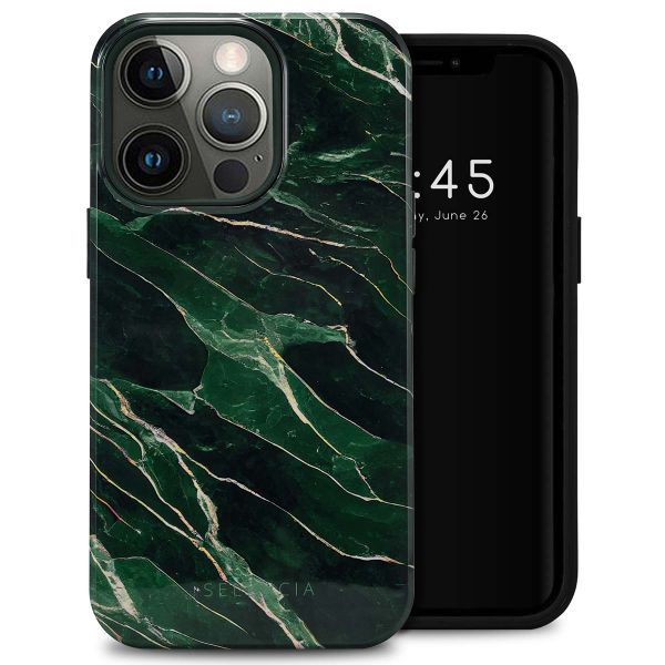 Selencia Coque arrière Vivid Tough iPhone 13 Pro - Chic Marble Quartz