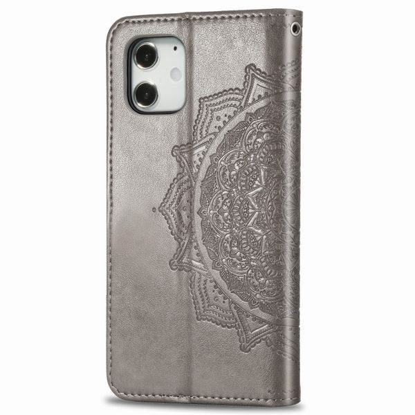 Etui de téléphone portefeuille Mandala iPhone 12 Mini