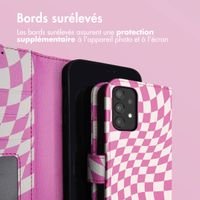 imoshion Étui de télephone portefeuille Design Samsung Galaxy A33 - Retro Pink