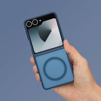 imoshion Coque Color Guard avec MagSafe Samsung Galaxy Z Flip 7 - Bleu foncé