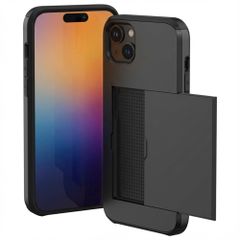 imoshion Coque arrière avec porte-cartes Apple iPhone 15 Plus - Noir