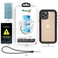 Redpepper Coque imperméable Dot Plus iPhone 12 Pro - Noir