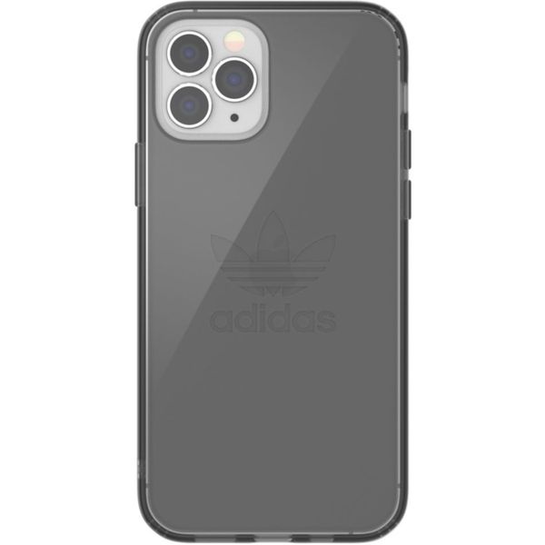 adidas Originals Coque Protective Clear iPhone 12 (Pro) - Smokey Black