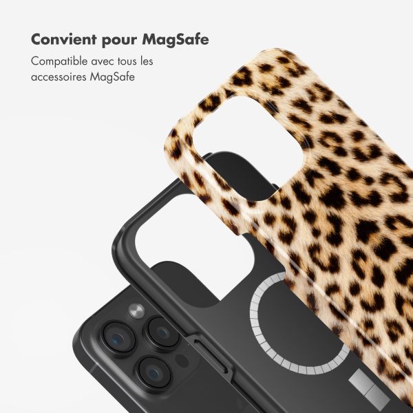 Selencia Coque arrière Vivid avec MagSafe Apple iPhone 15 Pro - Wild Leo