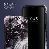 Selencia Coque arrière Vivid Samsung Galaxy A15 (5G/4G) - Chic Marble Black