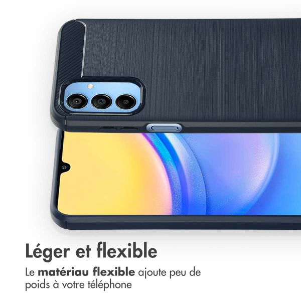 imoshion Coque Brushed Samsung Galaxy A15 (5G/4G) - Bleu foncé