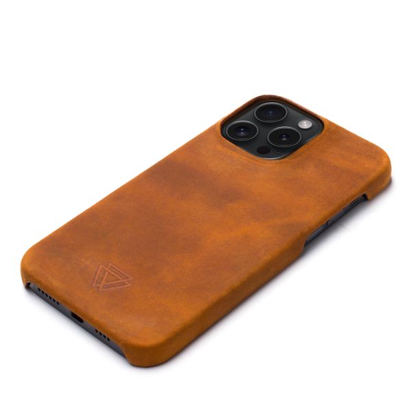 Wachikopa Coque Full Wrap iPhone 15 Pro Max - Camel