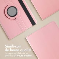 imoshion Coque tablette rotatif à 360° Lenovo Tab M10 5G - Rose