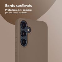 imoshion Coque Couleur Samsung Galaxy A35 - Marron