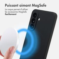 imoshion Coque Couleur avec MagSafe Samsung Galaxy A36 - Noir