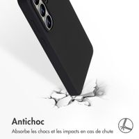 Accezz Coque Liquid Silicone Samsung Galaxy S26 Ultra - Noir