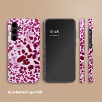 Selencia Coque arrière Vivid Samsung Galaxy S24 FE - Cosmic Orchid