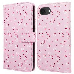 imoshion Étui de télephone portefeuille Design Apple iPhone 16e - Blush Berries