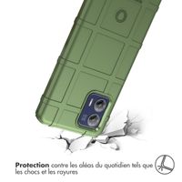 imoshion Coque Rugged Shield Motorola Moto G73 - Vert foncé