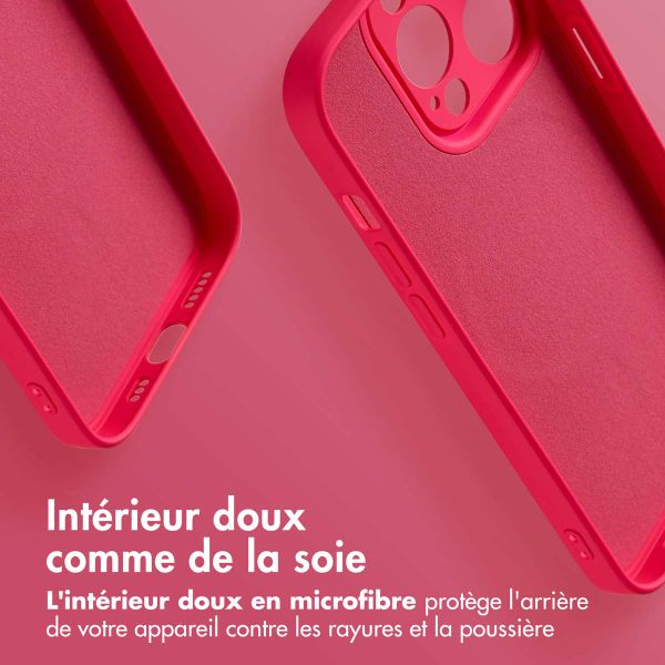 imoshion Coque Couleur avec MagSafe Apple iPhone 14 Pro - Neon Pink
