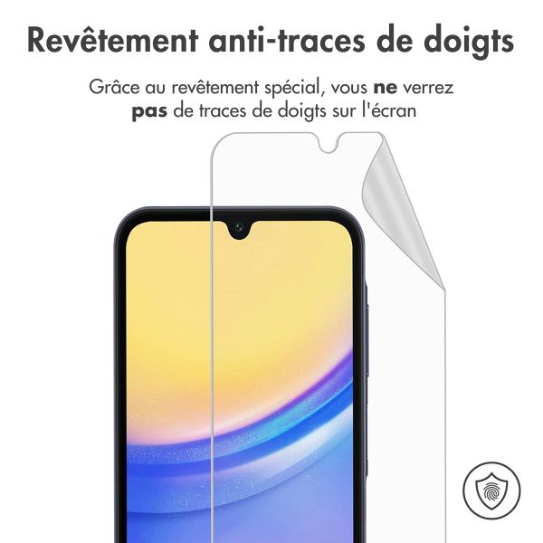 imoshion Protection d'écran Film 3 pack Samsung Galaxy A15 (5G/4G)