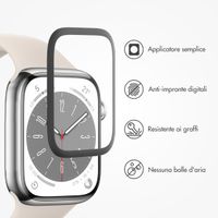 Accezz 2x Protecteur d'écran avec applicateur pour Apple Watch Series 4-6 / SE - 40 mm
