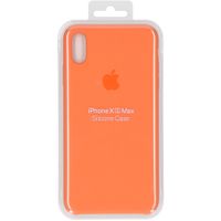 Apple Coque en silicone Apple iPhone Xs Max - Papaya