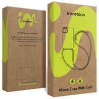 imoshion Coque design en silicone avec cordon Apple iPhone 13 Pro Max - Retro Pink