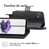 imoshion Étui de télephone portefeuille Nothing Phone (1) - Noir