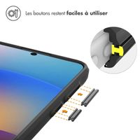 imoshion Rugged Hybrid Carbon Case Samsung Galaxy S25 Plus - Noir