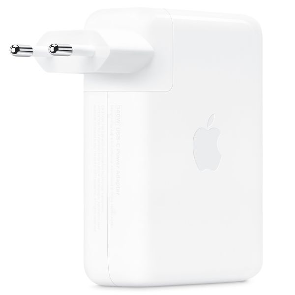 Apple Lot pour ordinateur portable | Adaptateur secteur USB-C 140 watts + Câble de charge USB-C 240 watts - 2 mètres - Blanc