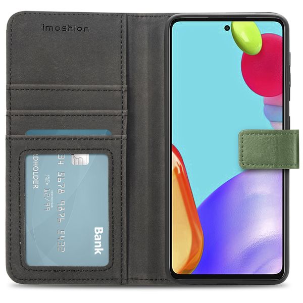 imoshion Étui de télephone portefeuille Samsung Galaxy A52(s) (5G/4G) - Vert