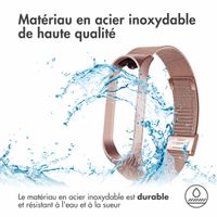 imoshion Bracelet pliant Milanese Xiaomi Mi Band 7 - Rose
