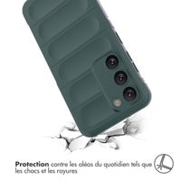 imoshion Coque arrière EasyGrip Samsung Galaxy S23 - Vert foncé