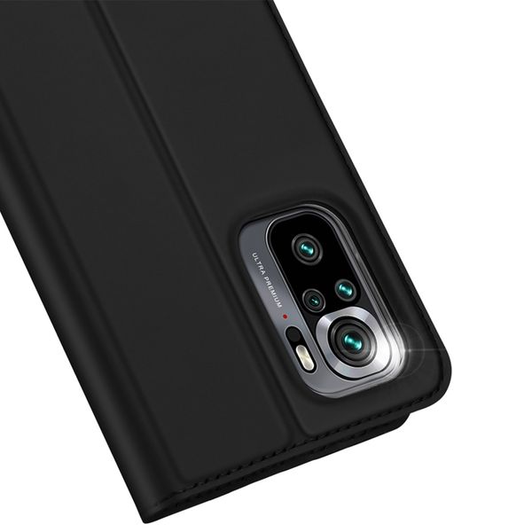 Dux Ducis Étui de téléphone Slim Xiaomi Redmi Note 10 (4G) / Note 10S - Noir