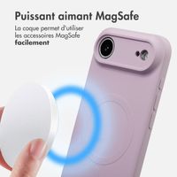 imoshion Coque Couleur avec MagSafe Apple iPhone Air - Violet