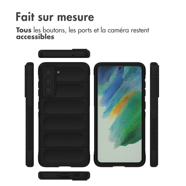 imoshion EasyGrip Backcover Samsung Galaxy S21 FE - Noir