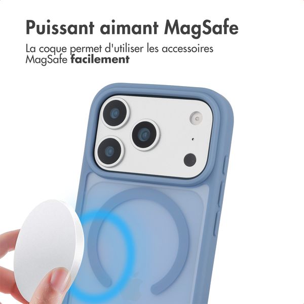 imoshion Coque Color Guard avec MagSafe Apple iPhone 17 Pro - Bleu clair