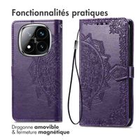 imoshion Etui de télephone Mandala Xiaomi Redmi Note 14 Pro Plus (5G) - Violet