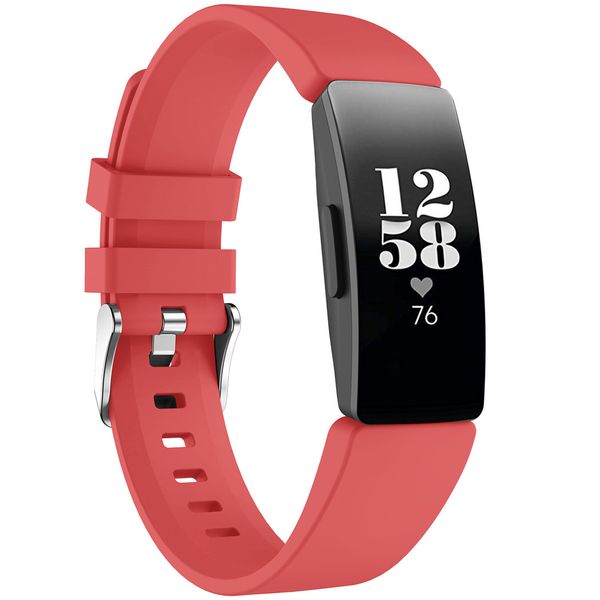 imoshion Bracelet silicone Fitbit Inspire - Rouge