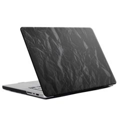 Selencia Coque en velours Apple MacBook Air 15 pouces (2023 / 2024 M3 chip / 2025 M4 chip) - A2941 / A3114 / A3241 - Noir