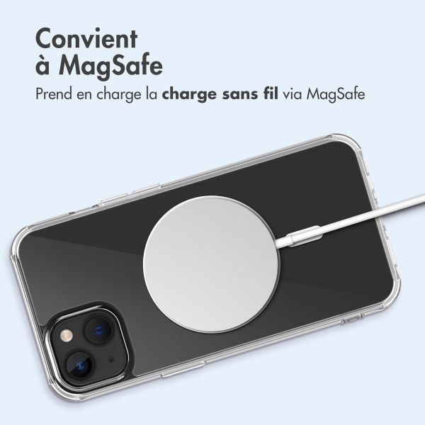 imoshion Coque arrière de protection avec MagSafe iPhone 15 - Transparent